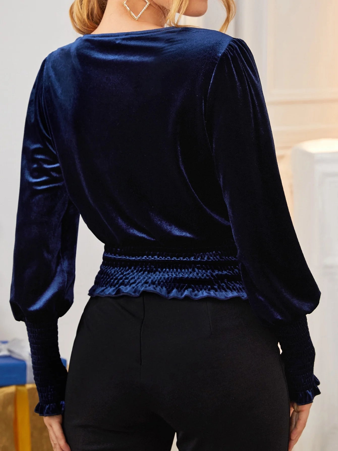 Long Sleeves Women's Casual Blouse