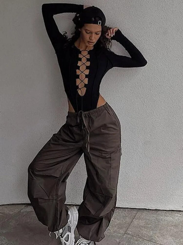 Long Sleeve Sexy Bodysuit