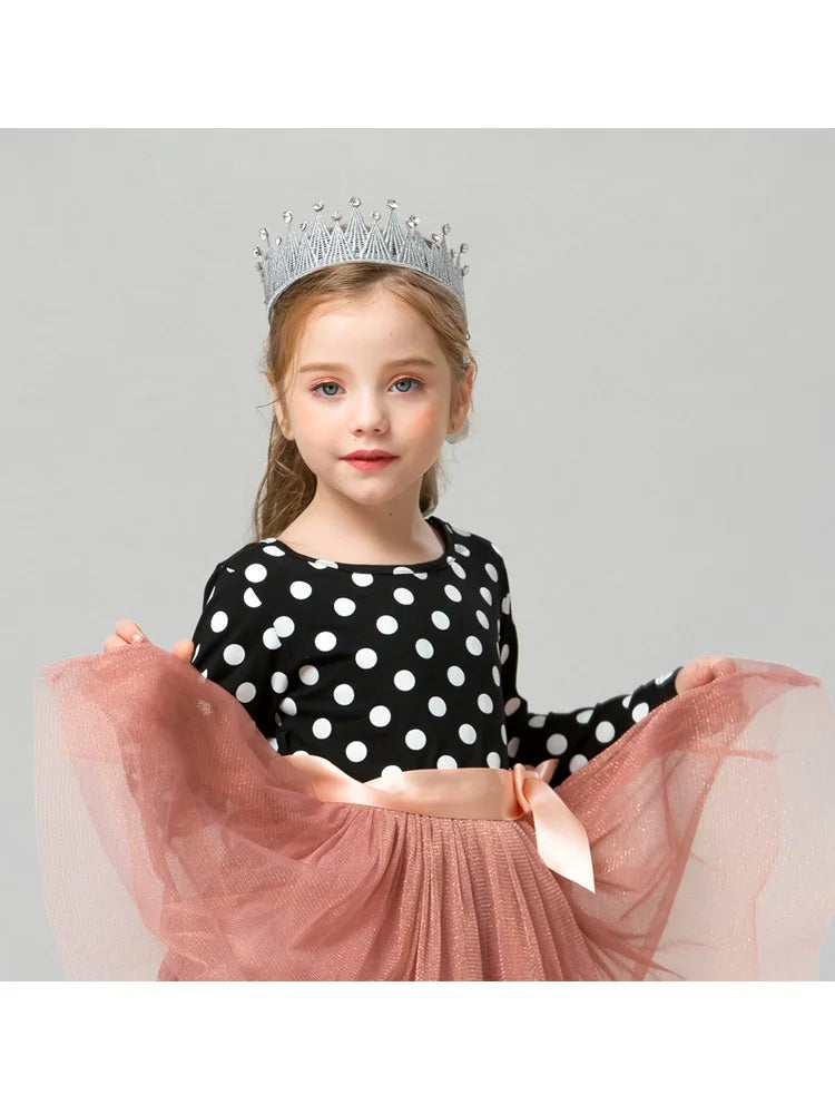 Girl Polka Dot Princess Dress