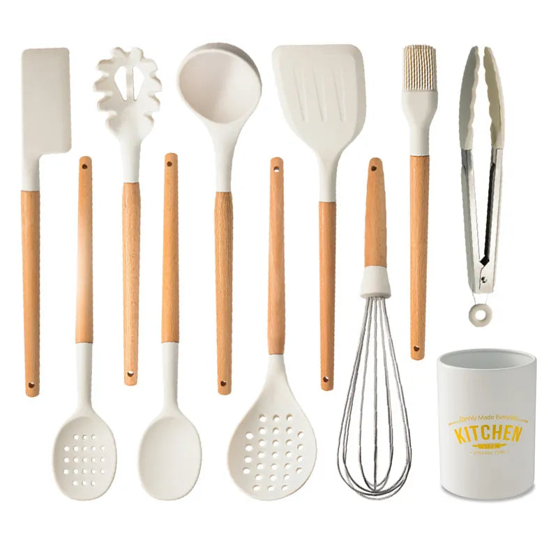 High Quality Silicone Kitchen Utensils Set