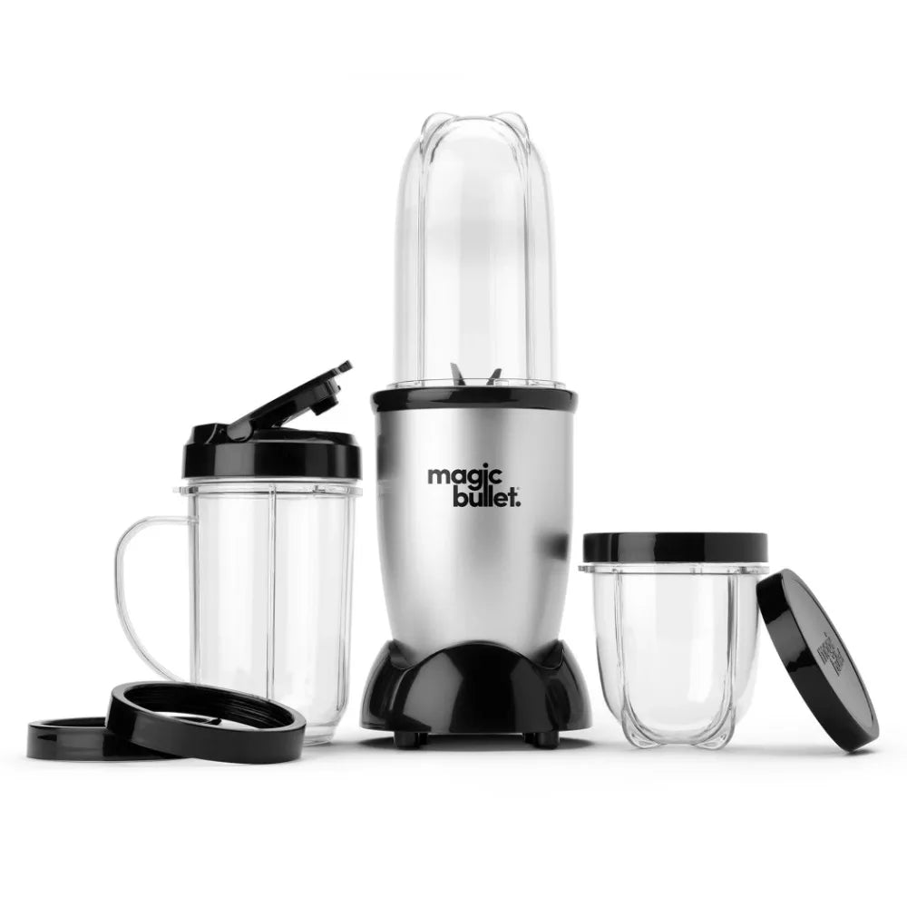 Personal Blender with Durable Plastic Cups Stainless Steel Blade 11 Piece Kitchen