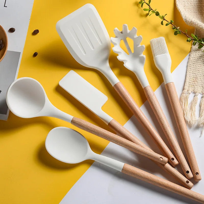 High Quality Silicone Kitchen Utensils Set