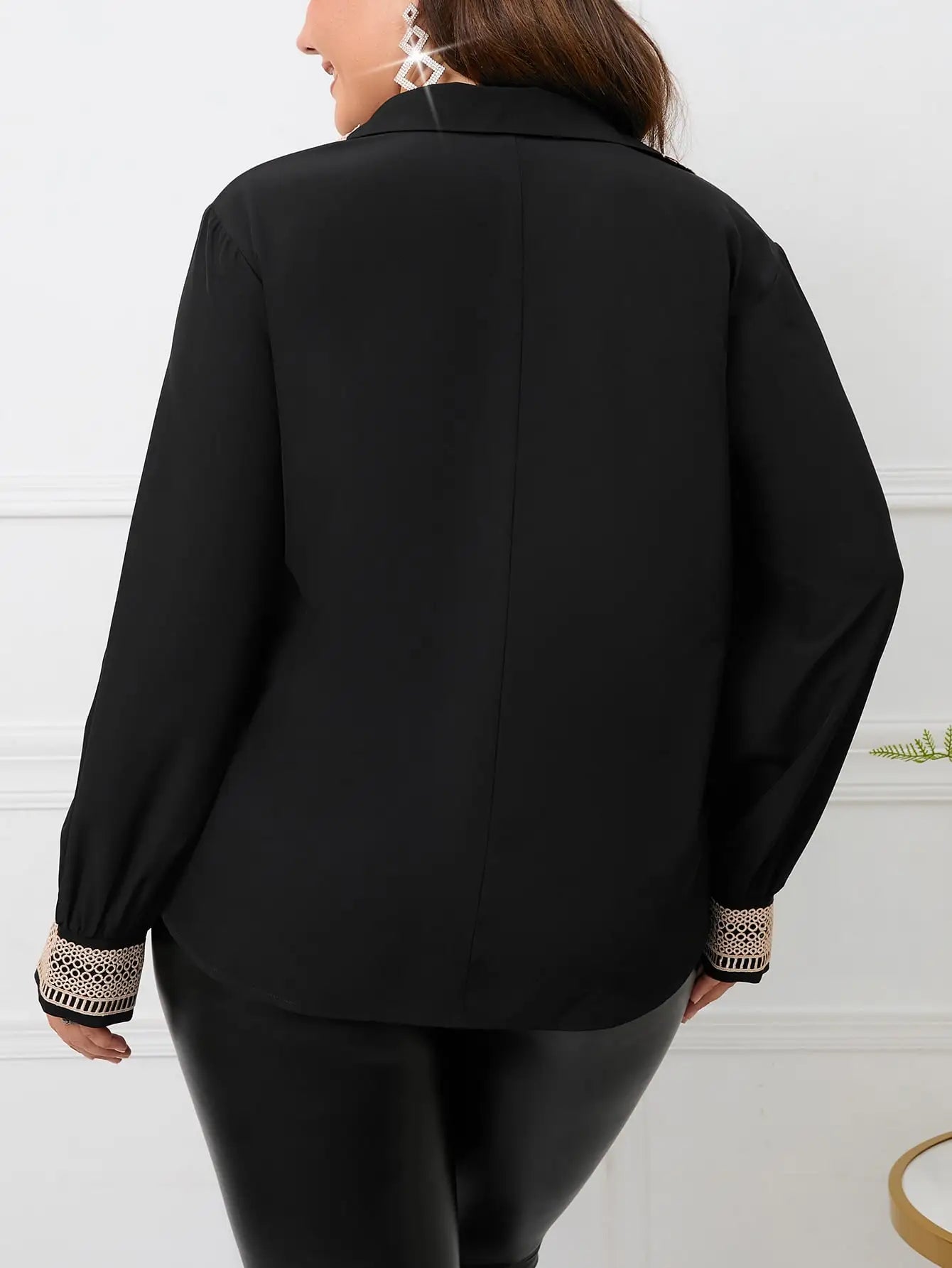 Plus Size Women Blouse