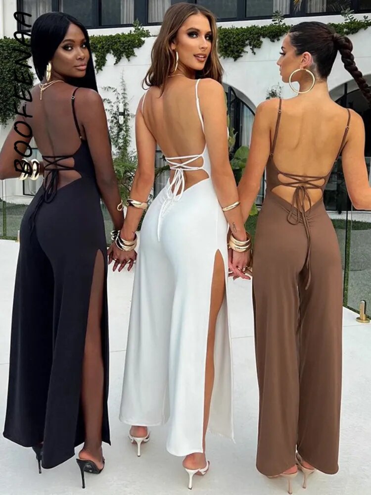 Women Wide Leg Jumpsuit