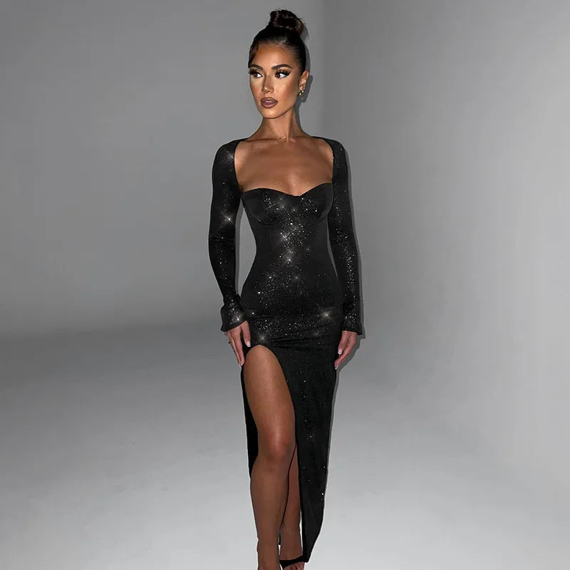 Women Backless Maxi Dress