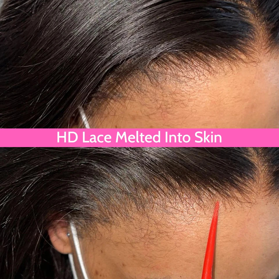 Wear Go Wig Pre Cut Mongolian Kinky Curly HD Lace Human Wig