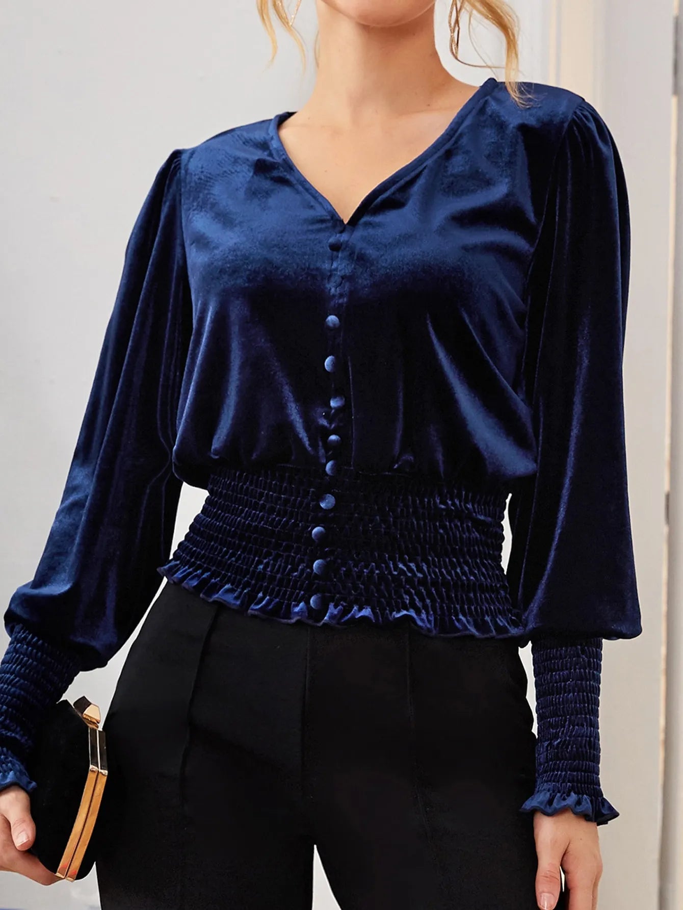 Long Sleeves Women's Casual Blouse