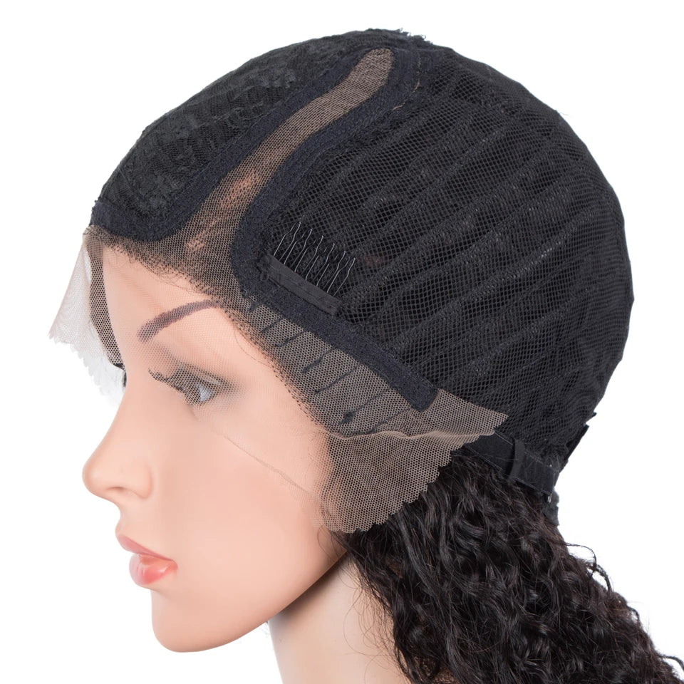 Afro Kinky Curly Lace Bob Wig