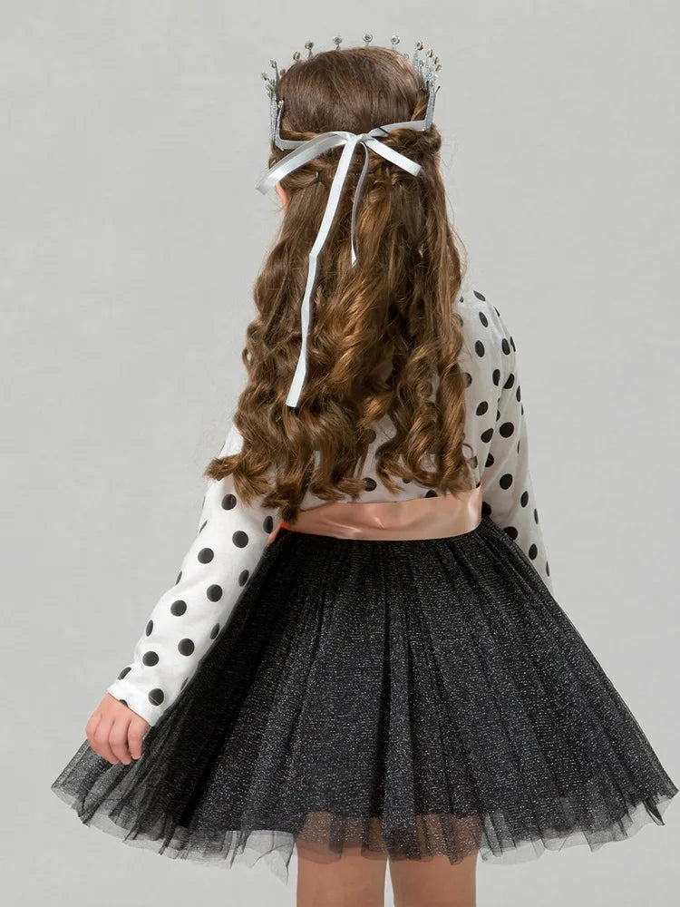 Girl Polka Dot Princess Dress