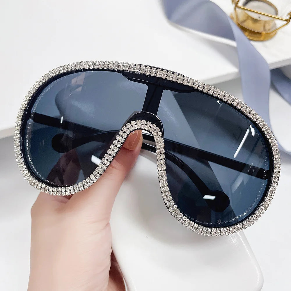 Oversized Diamond Sunglasses