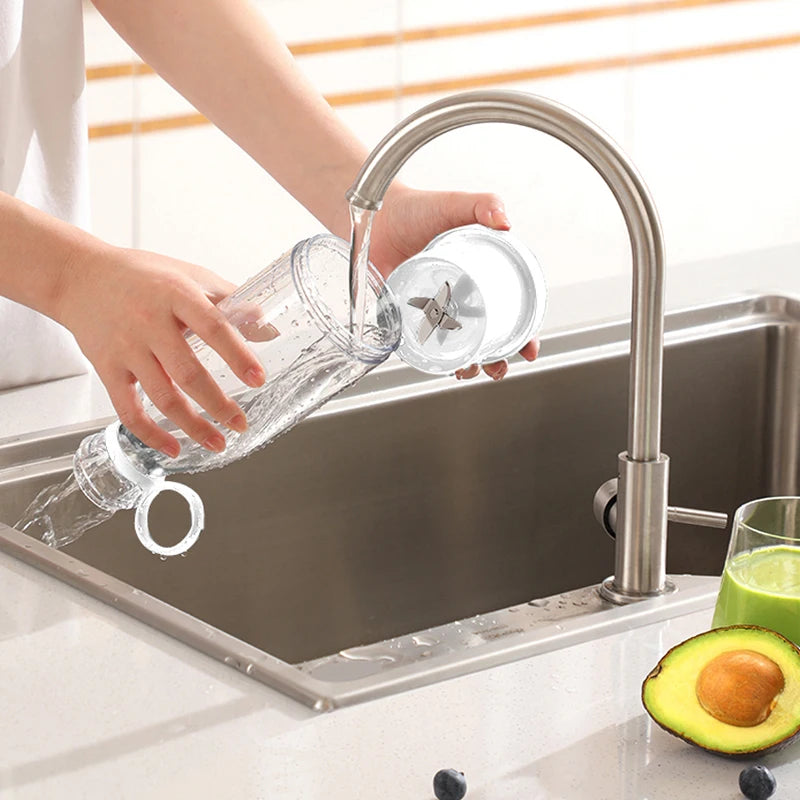 350ml Portable Mini Fruit Blender Electric Wireless Juicer