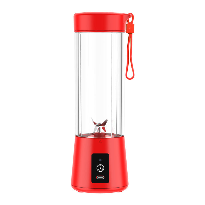 Portable Small Electric Juicer Stainless Steel Blade Cup Juicer Fruit Automatic Smoothie Blender Kitchen Tool