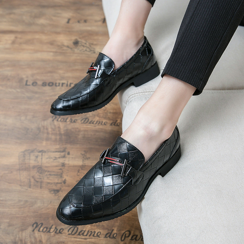 Round Toe Leather Shoes