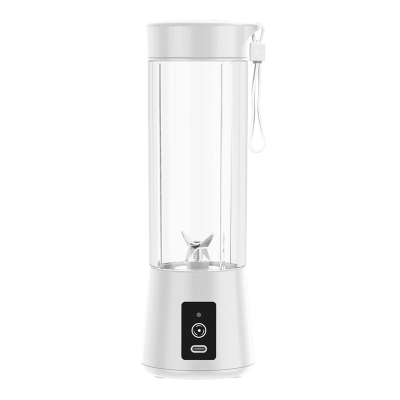 Portable Small Electric Juicer Stainless Steel Blade Cup Juicer Fruit Automatic Smoothie Blender Kitchen Tool