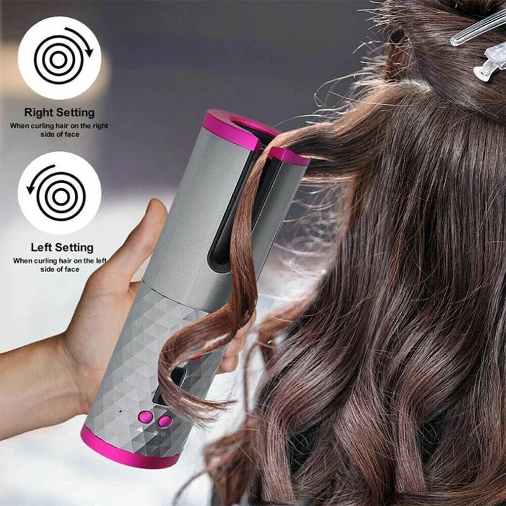 Electric Cordless Hair Curling Iron
