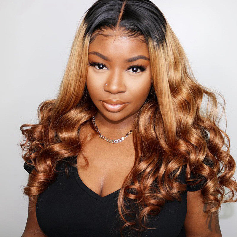 Ombre Lace Frontal Human Hair Wig