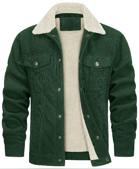 Plush Men’s Warm Jacket