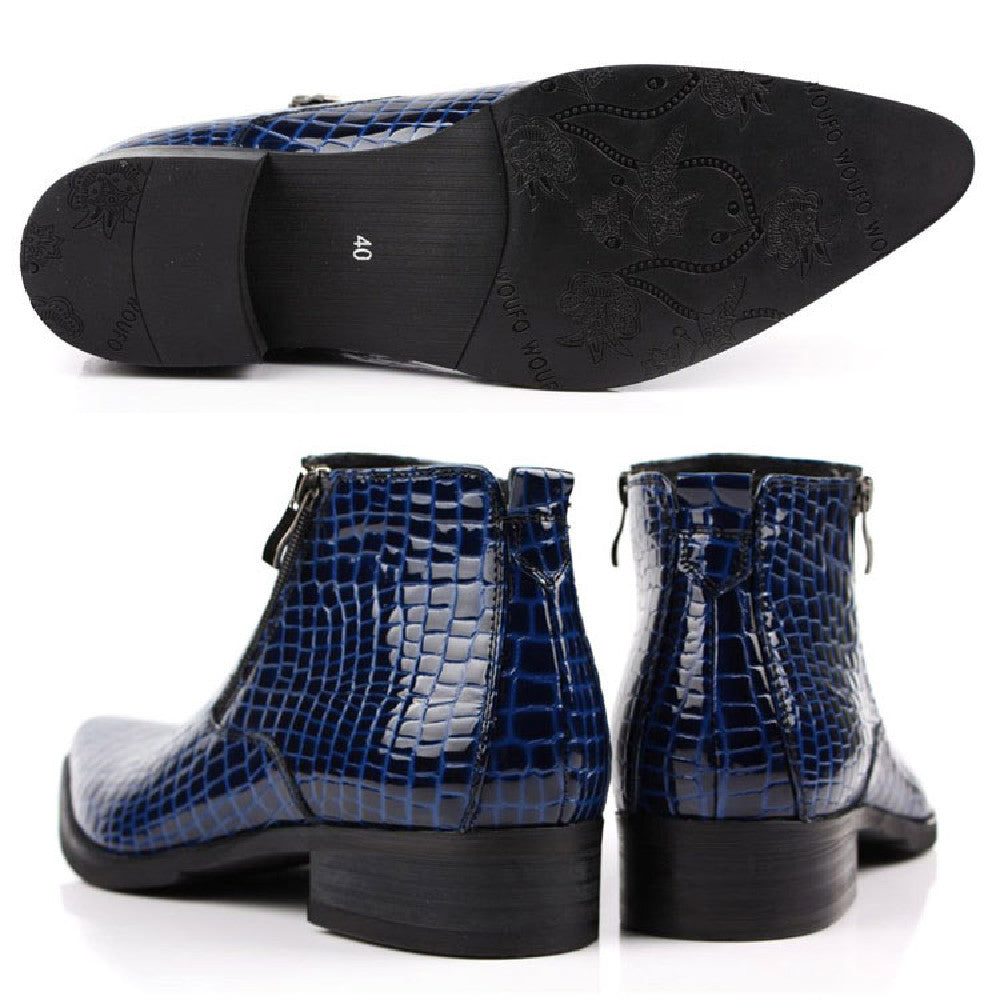 New Men's Formal Leather Boots