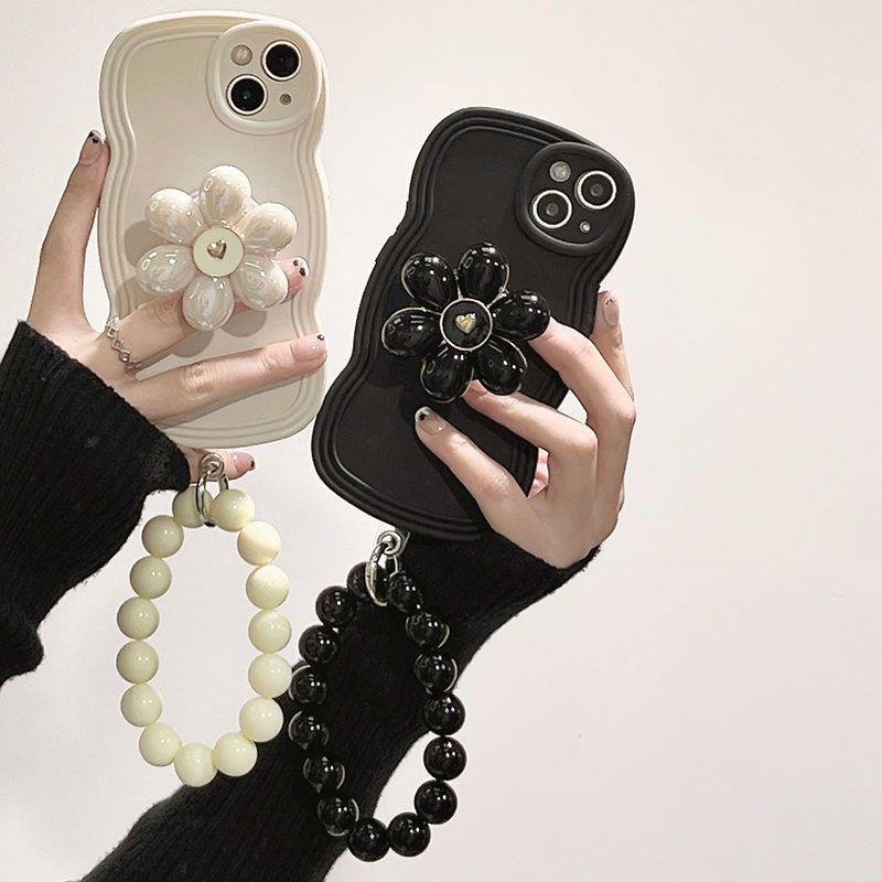 Lady's Flower Stand Phone Case
