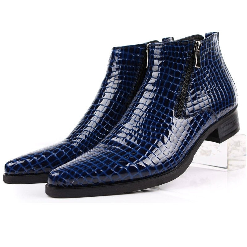 New Men's Formal Leather Boots