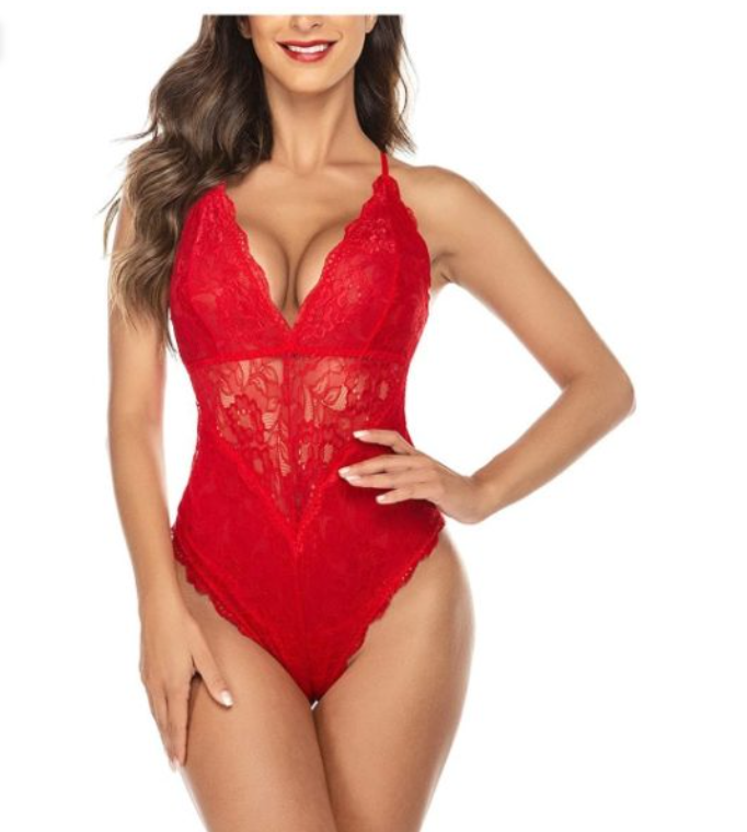 Sexy Fire Red Teddy