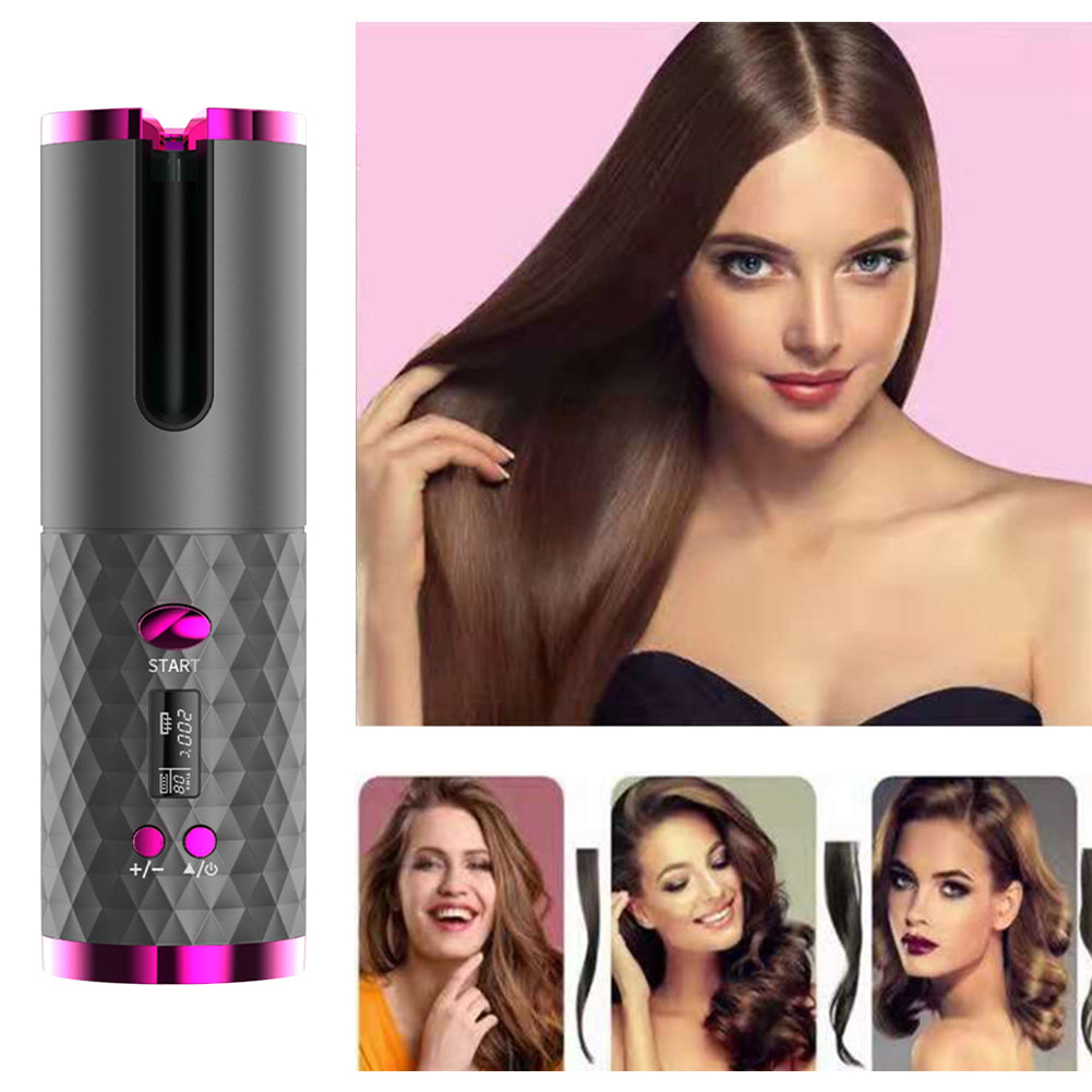 Electric Cordless Hair Curling Iron