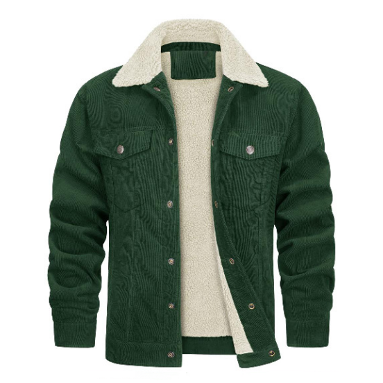 Plush Men’s Warm Jacket