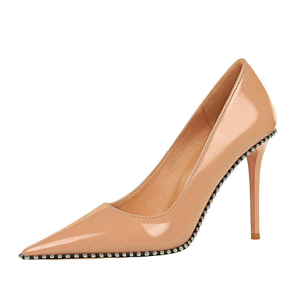 Liz Patent Leather Pumps