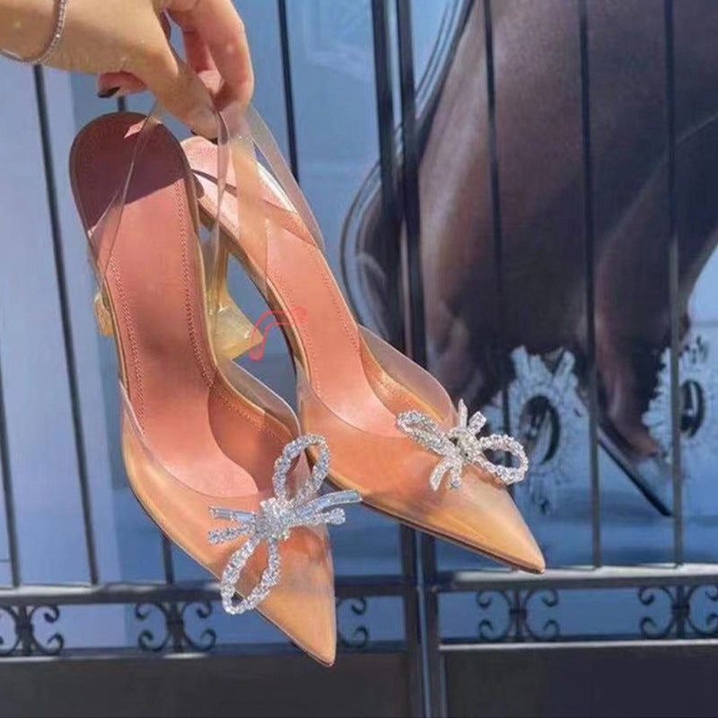 Women's Bow Tie High Heels
