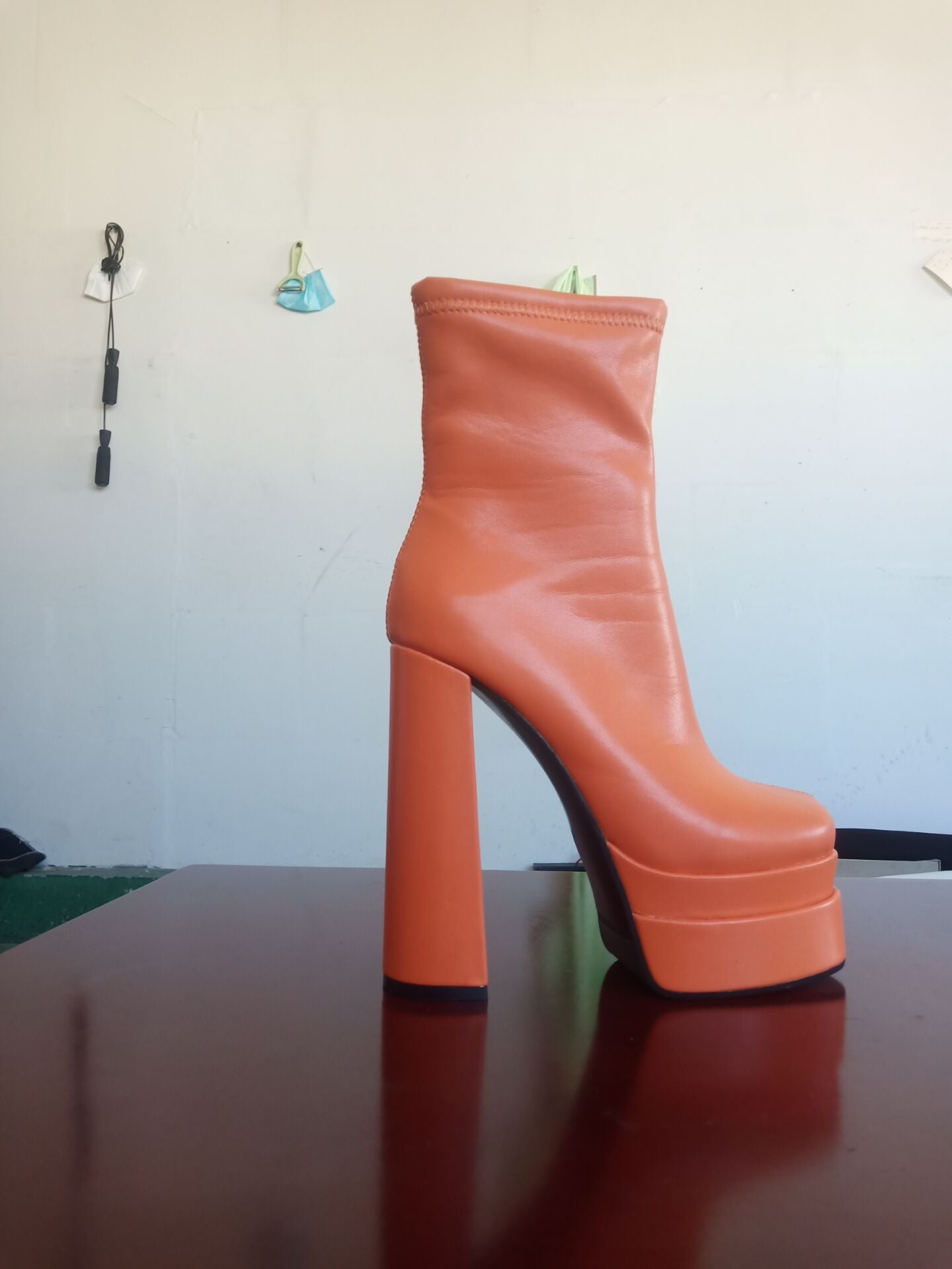 Retro High Heels Boots