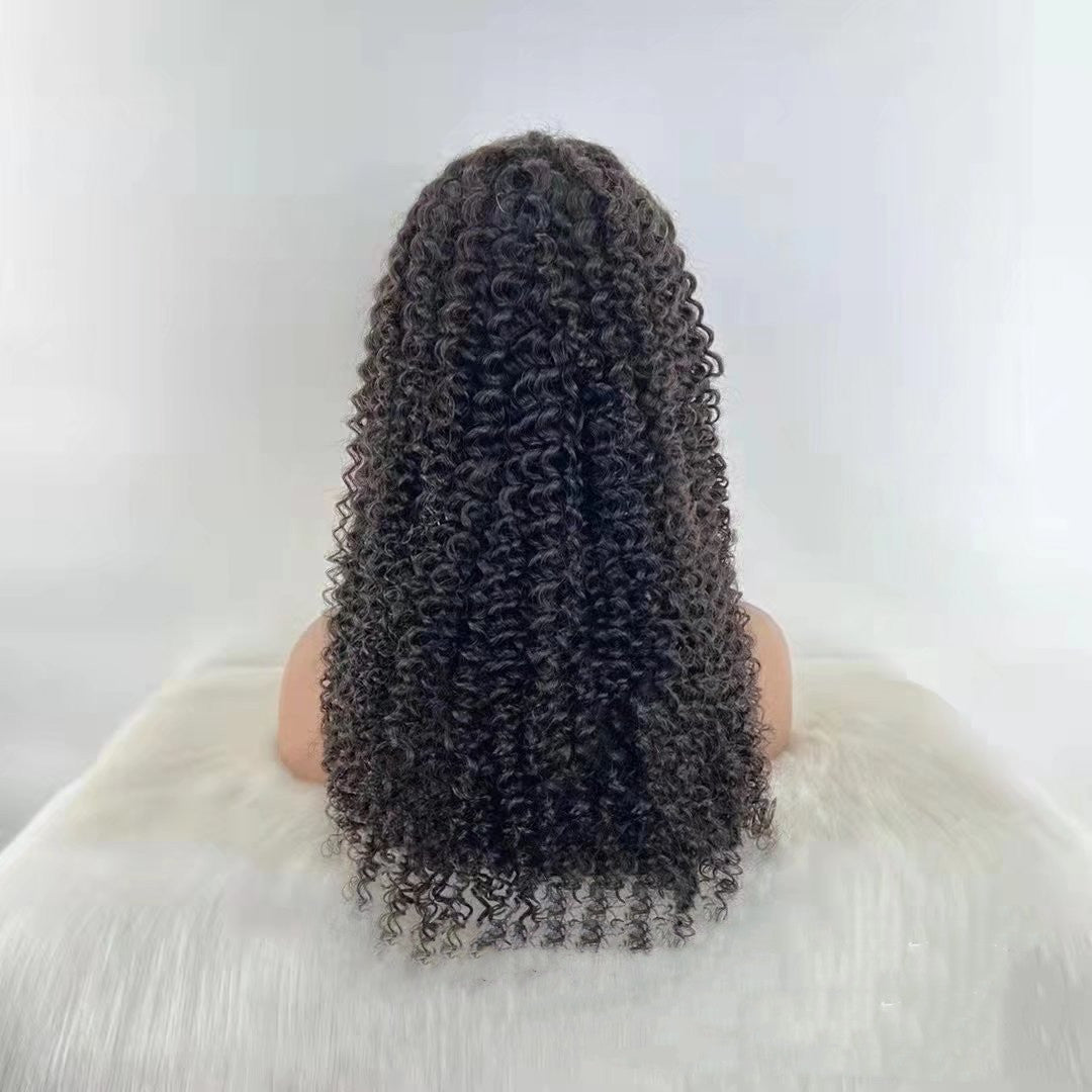 Jerry Curl 13x4 Lace Front Human Hair Wig