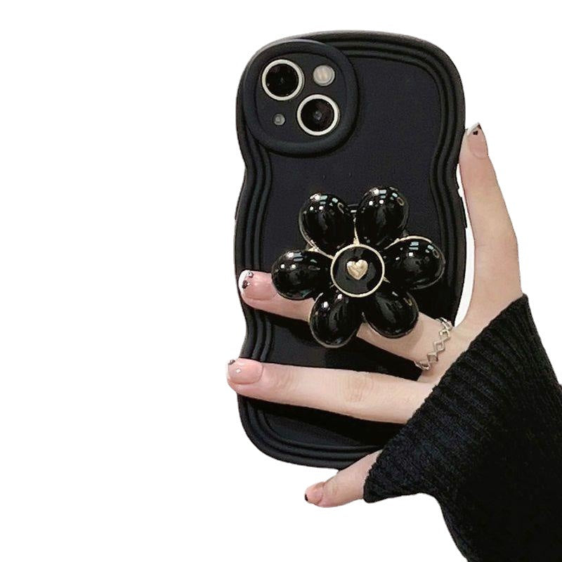 Lady's Flower Stand Phone Case