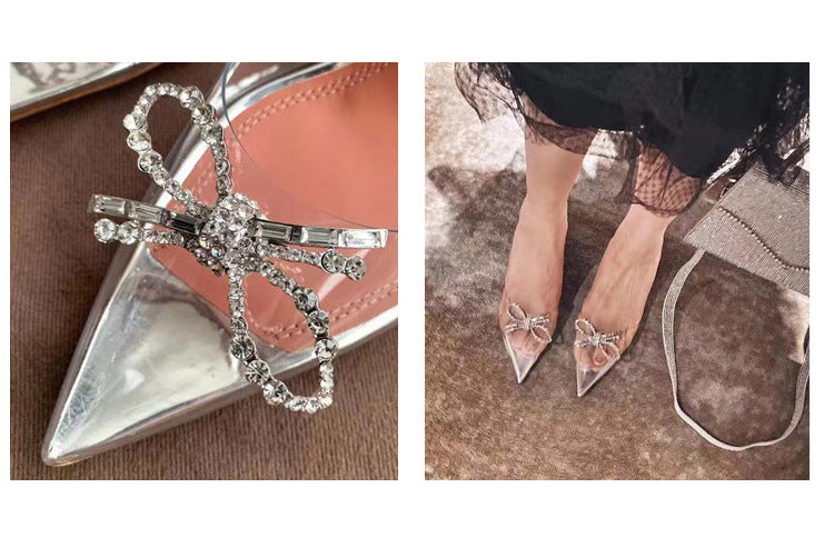 Women's Bow Tie High Heels