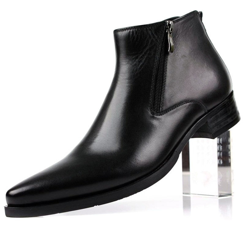 New Men's Formal Leather Boots