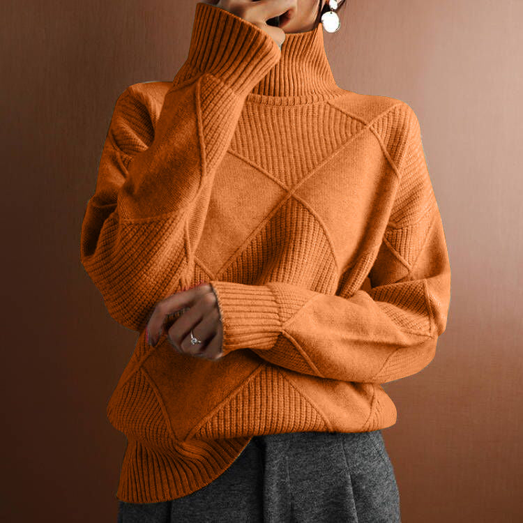 Winter Long-sleeved Knitted Top