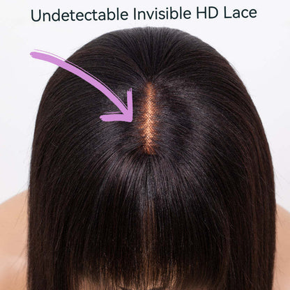 Bob Human Hair Wig With Bang