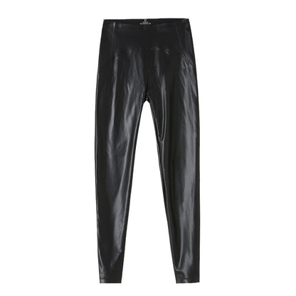 New PU Leather Women's Leggins