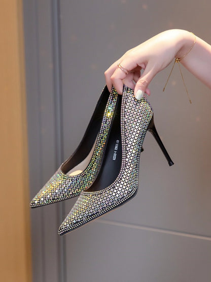 Elegant High Heels Pointed Pumps